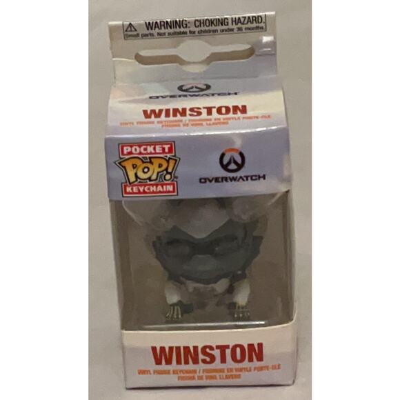 Funko Pocket Pop! Overwatch Keychain Winston - NEW! - Picture 9 of 9